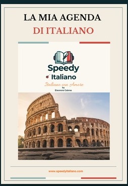 Cover of My Italian Planner, a digital Italian study planner by Speedy Italiano